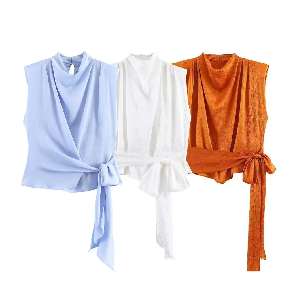 Blusa Drapada Sunset